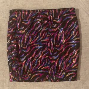 Kaleidoscope Sequin Skirt